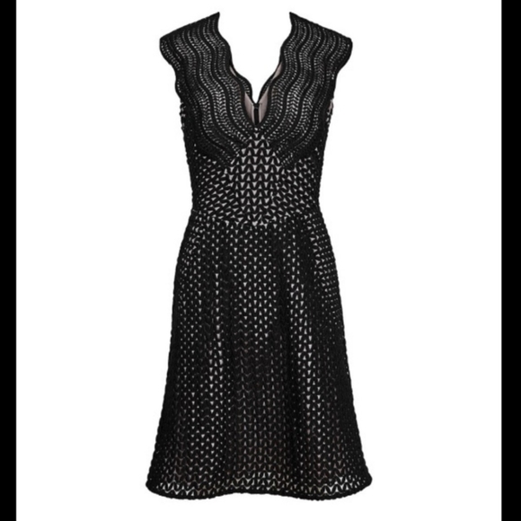 Reiss 🖤 Marianna Lace Dress 🖤 Suze 6 NWT - Picture 4 of 7
